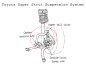 Preview: K-Sport combiné fileté Circuit Toyota Celica T20 94-99 2WD Super Strut