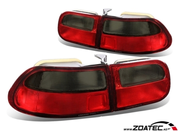 Luci posteriore rosso/nero Honda Civic 3D 92-95