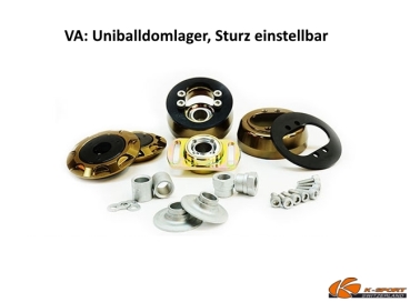 K-Sport Gewindefahrwerk Street VW Golf 4 4WD Hatchback und Variant 97-03 VA Uniballdomlager