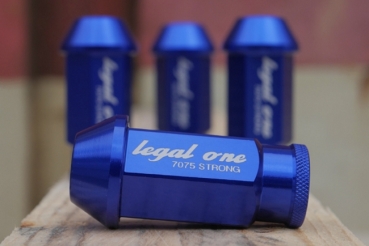 Legal One Lug Nuts Kegelbund M12x1.5 blau