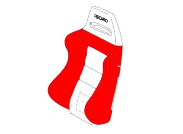 Recaro Speed / SR3 coussinets de rechange flancs dossier