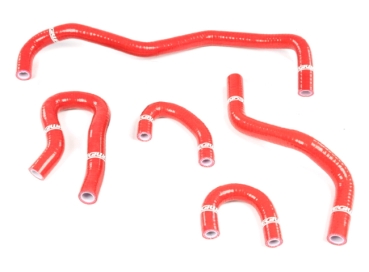 Tubi liquido raffreddamento silicone rosso 5 pezzi Honda Integra Type-R DC2