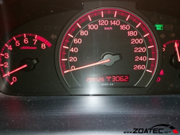 Tacho Honda Accord Tourer CM2 03-05 289'562km