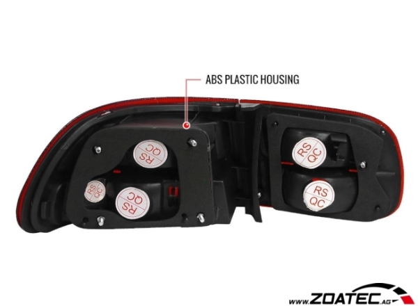 Luci posteriore rosso/bianco Honda Civic 3D 92-95