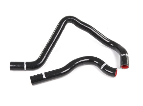 Tubi radiatore silicone neri 2 pezzi Honda Integra Type-R DC2