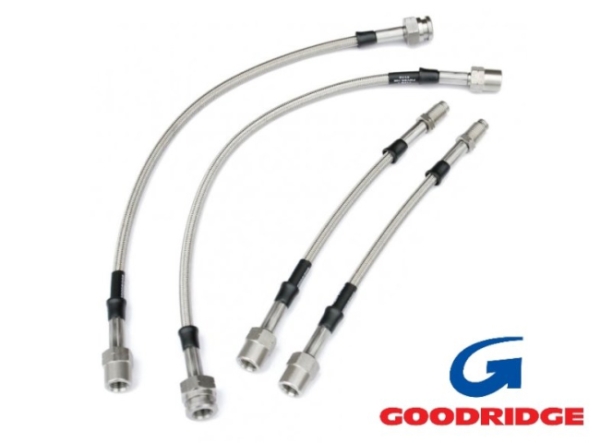 Goodridge Stahlflex Bremsleitungen Honda Civic EE9 / CRX EE8 ED9 88-92