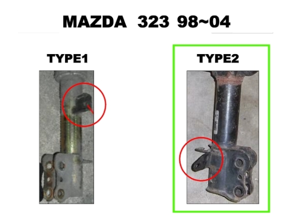K-Sport Gewindefahrwerk Circuit Mazda 323F 323S 98-04 Type 2