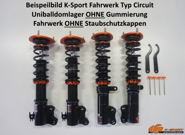 K-Sport Gewindefahrwerk Circuit Toyota MR2 W3 99-07