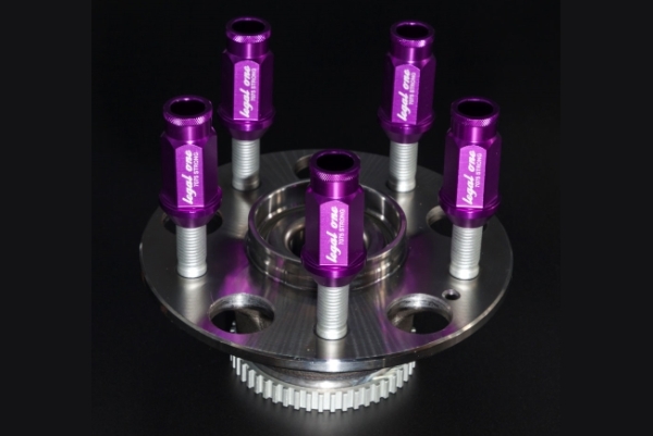 Legal One Lug Nuts Kugelbund M12x1.25 lila