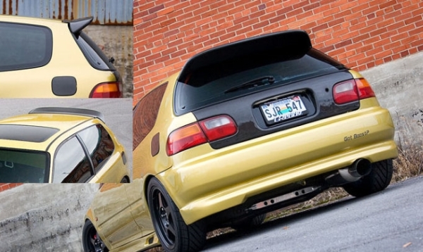 Spoiler posteriore Spoon-Style EG Hatchback